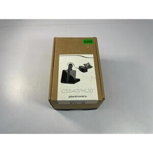Plantronics CS540 Wireless Headset w HL10 Lifter Base Office Phone System